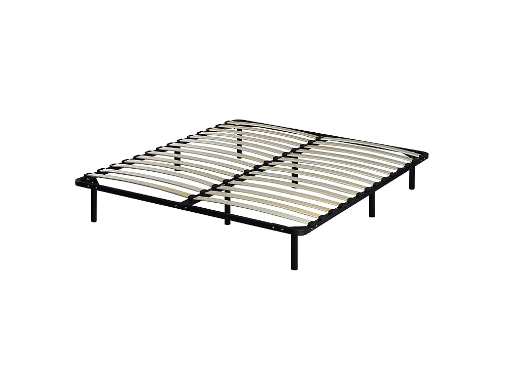 Sommier Cadre à lattes métal - 140x190 cm