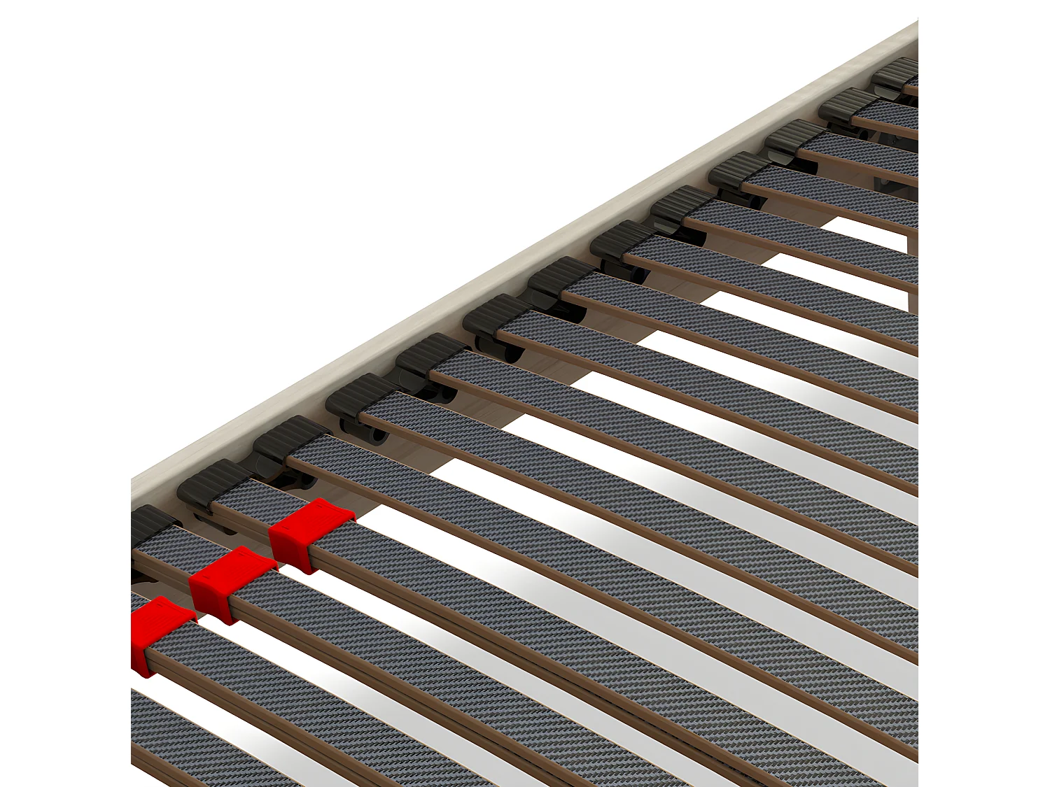 Sommier Prodige avec curseurs réglables - Chêne Clair - 90x190 cm