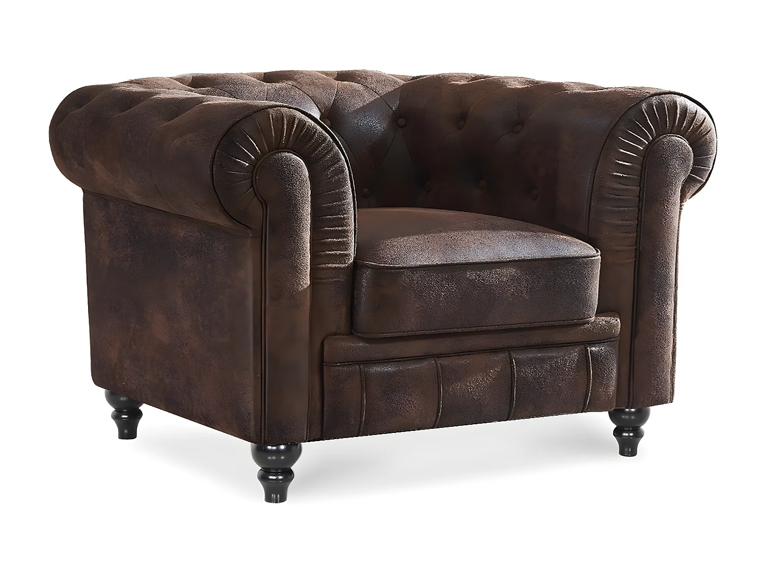 Fauteuil Chesterfield Vintage