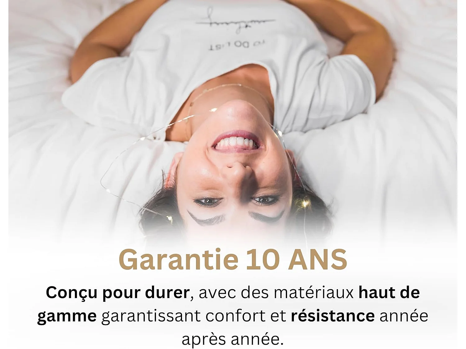 Ensemble Matelas Ressorts ensachés Aubertin - 24 cm + sommier - 80x200 cm