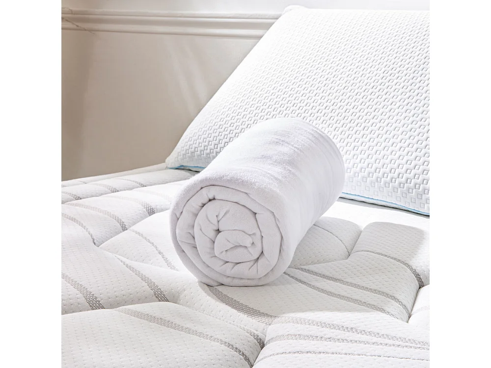 Protège matelas en Coton Gratté 140x190 cm