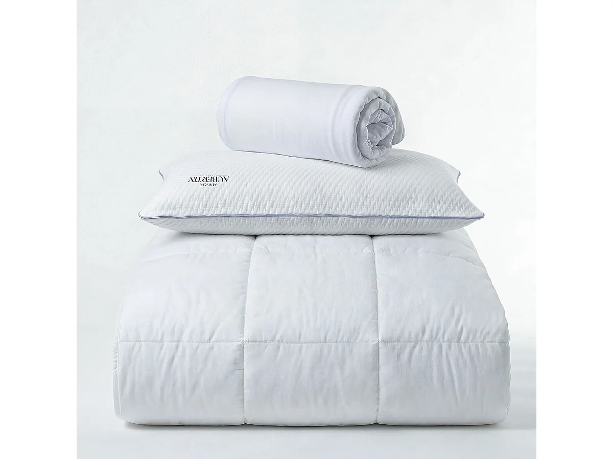 Pack accessoires literie 180x200 cm