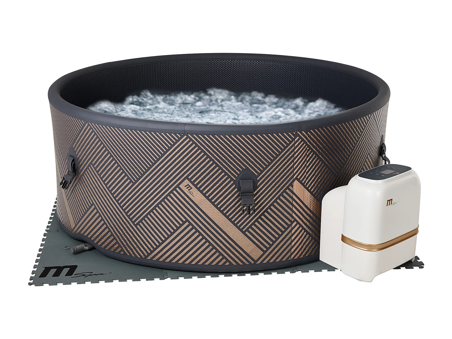 Spa gonflable connecté rond Ø 192cm MONO - 8 places - MSPA