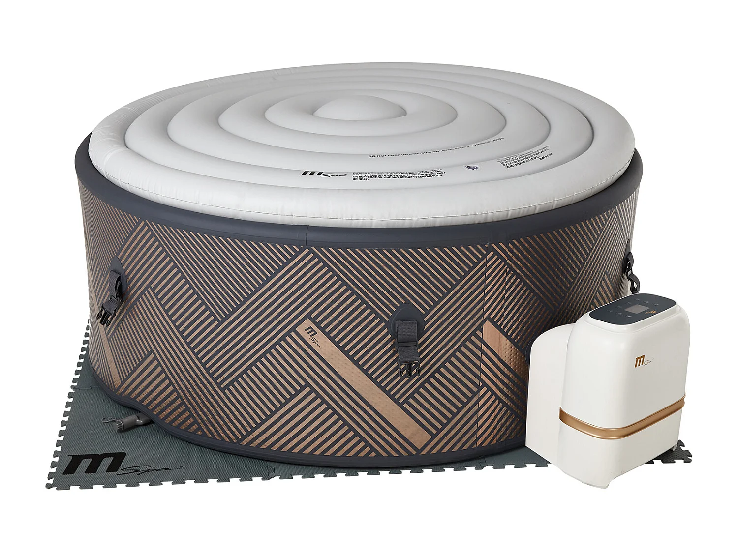 Spa gonflable connecté rond Ø 192cm MONO - 8 places - MSPA