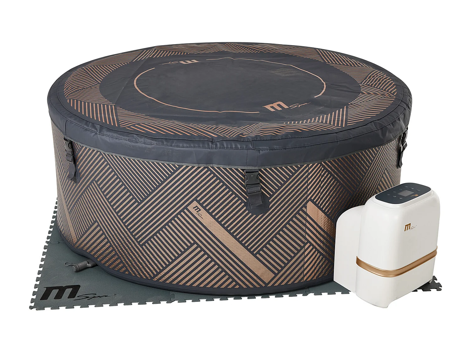 Spa gonflable connecté rond Ø 192cm MONO - 8 places - MSPA