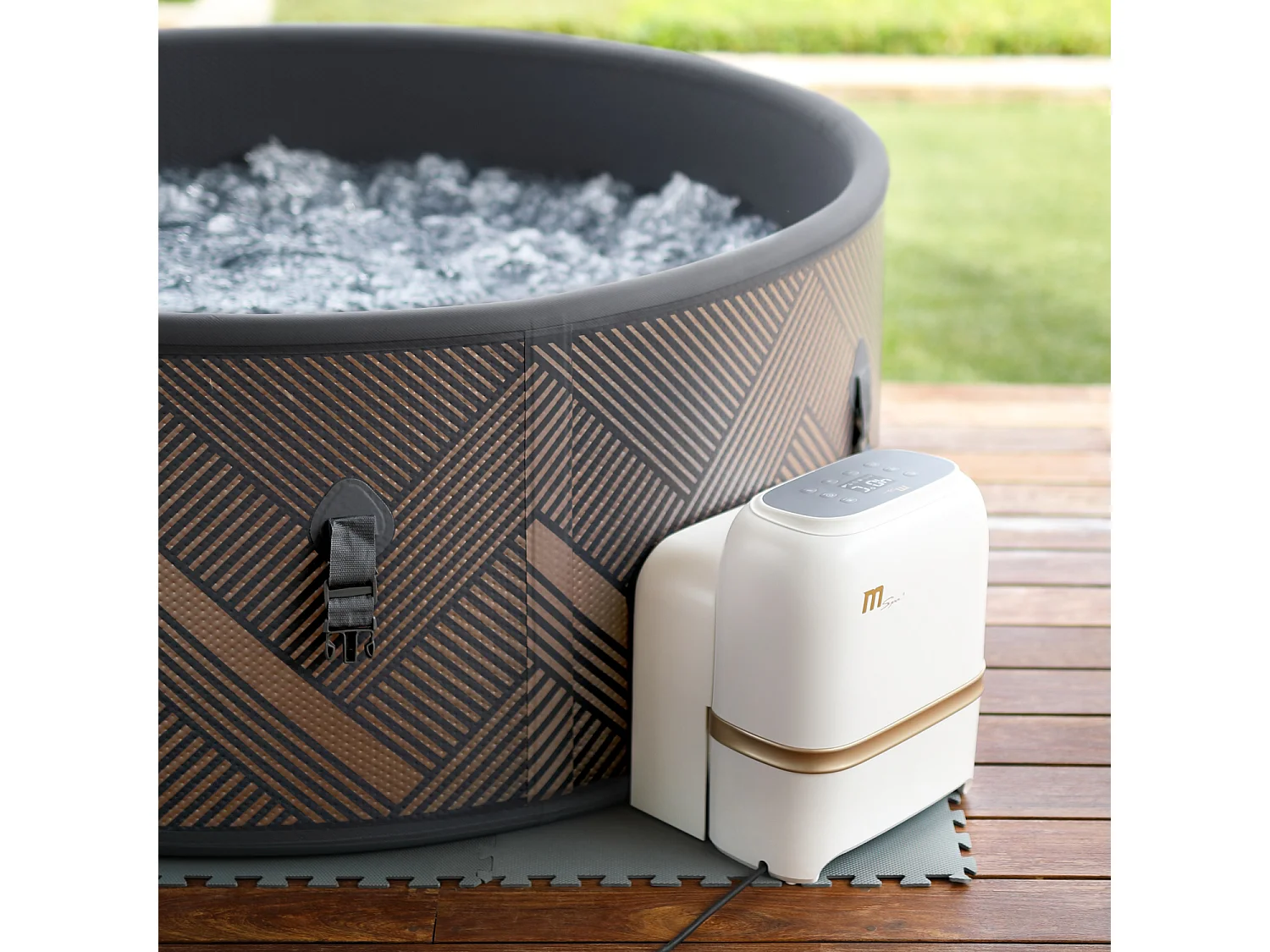 Spa gonflable connecté rond Ø 192cm MONO - 8 places - MSPA