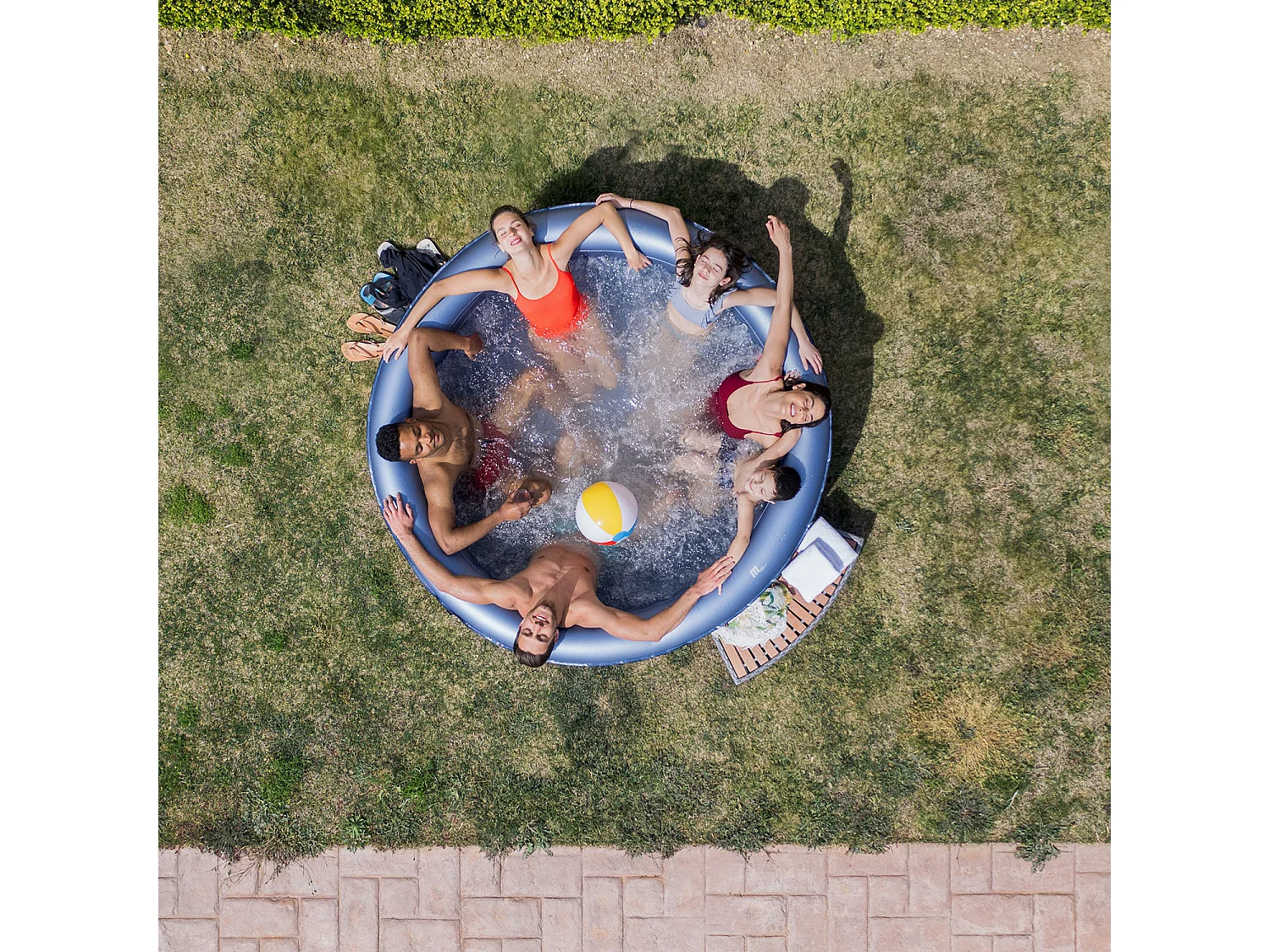 Spa gonflable rond BERGEN - 6 places - MSPA