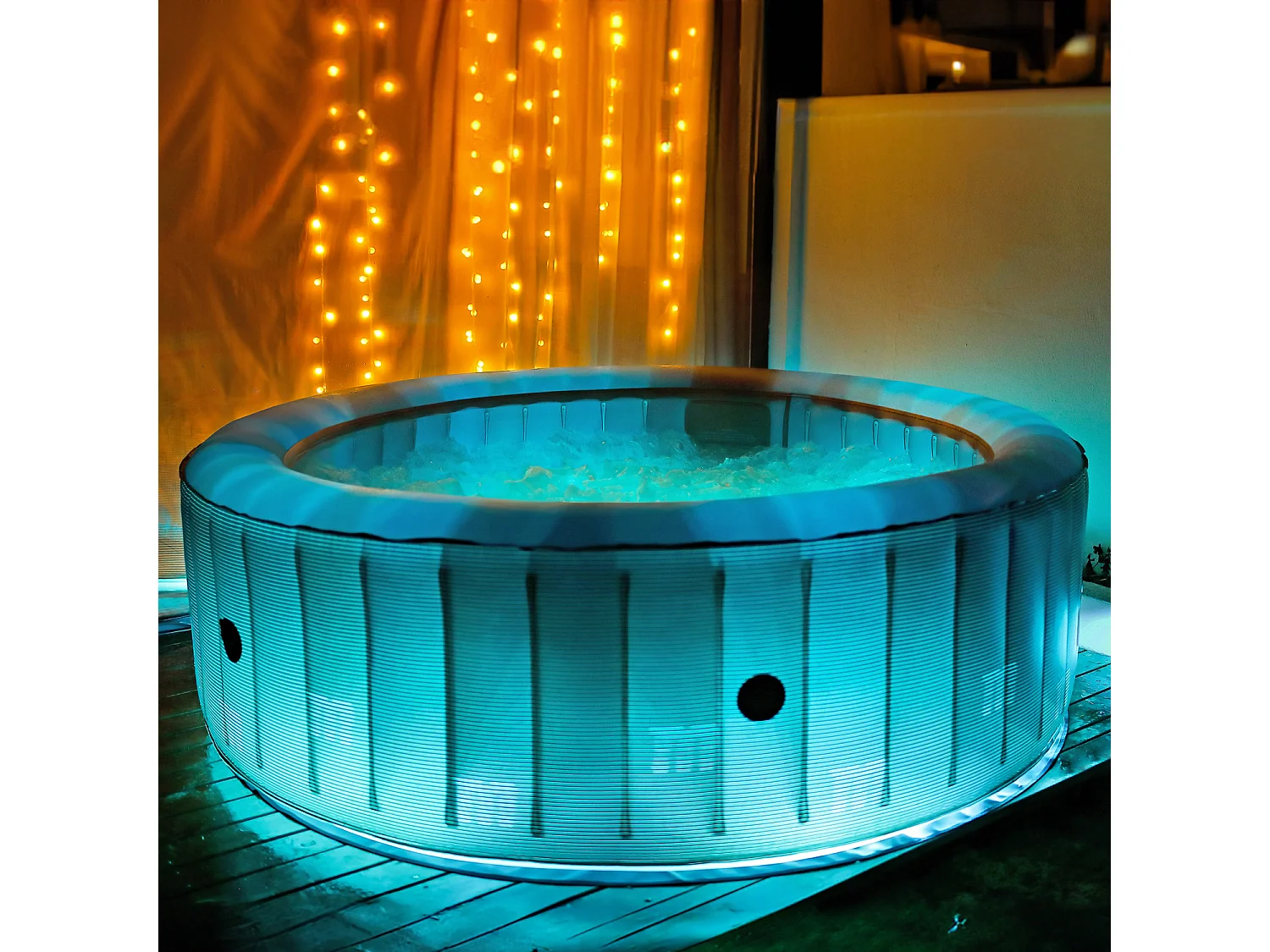 Spa gonflable rond STARRY LED - 6 places - MSPA