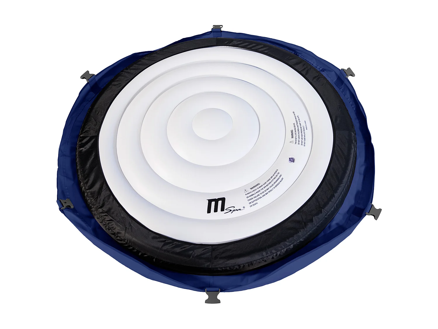 Spa gonflable connecté rond Ø 173cm NAVAL - 6 places - MSPA