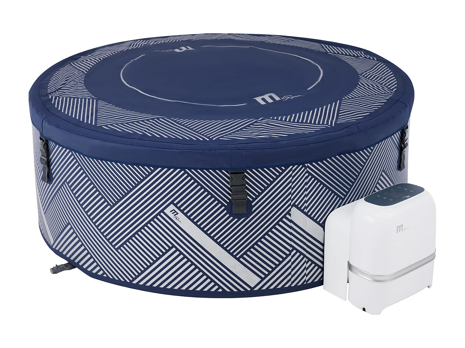 Spa gonflable connecté rond Ø 173cm NAVAL - 6 places - MSPA