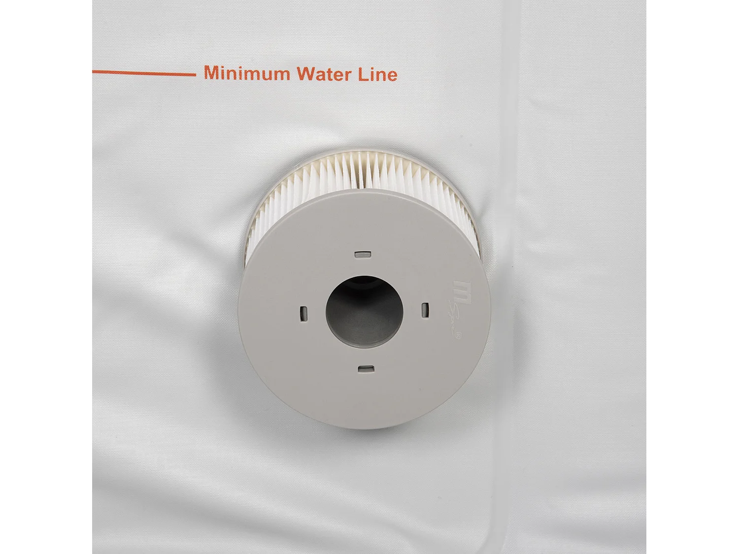 Spa gonflable carré 185cm LITE - 6 places - MSPA