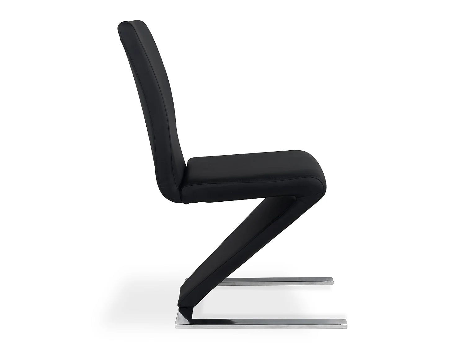 Lot de 2 chaises design Delano Noir