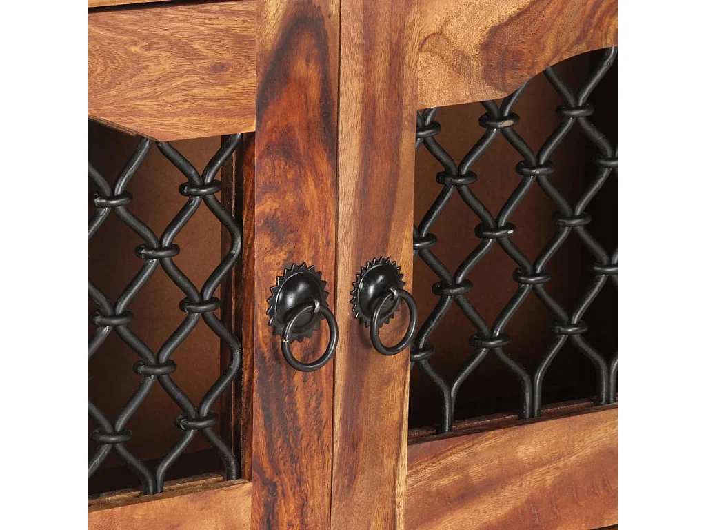 Tv-meubel 90x30x60 cm massief acaciahout