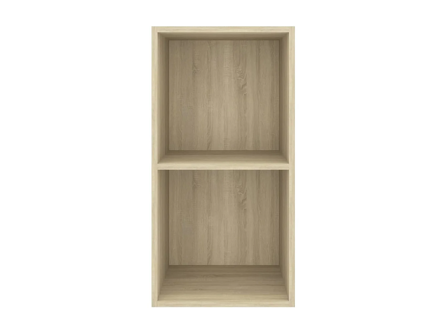 Mueble de pared para TV madera contrachapada roble 37x37x72 cm