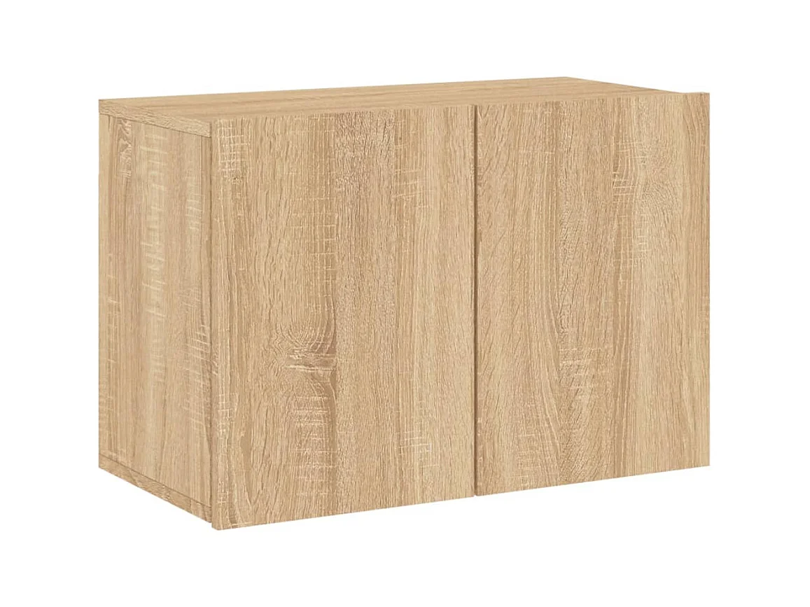 Tv-meubel wandgemonteerd 60x30x41 cm sonoma eikenkleurig
