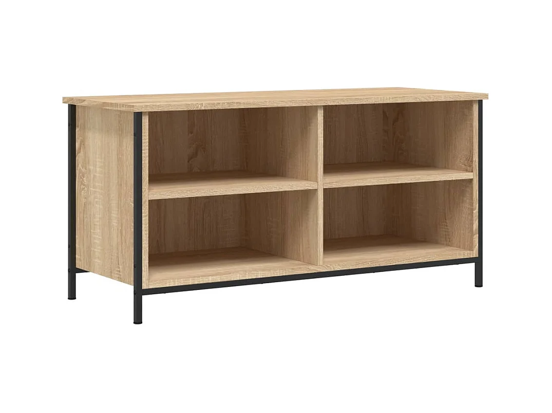 Mueble para TV madera contrachapada roble Sonoma 100x40x50 cm