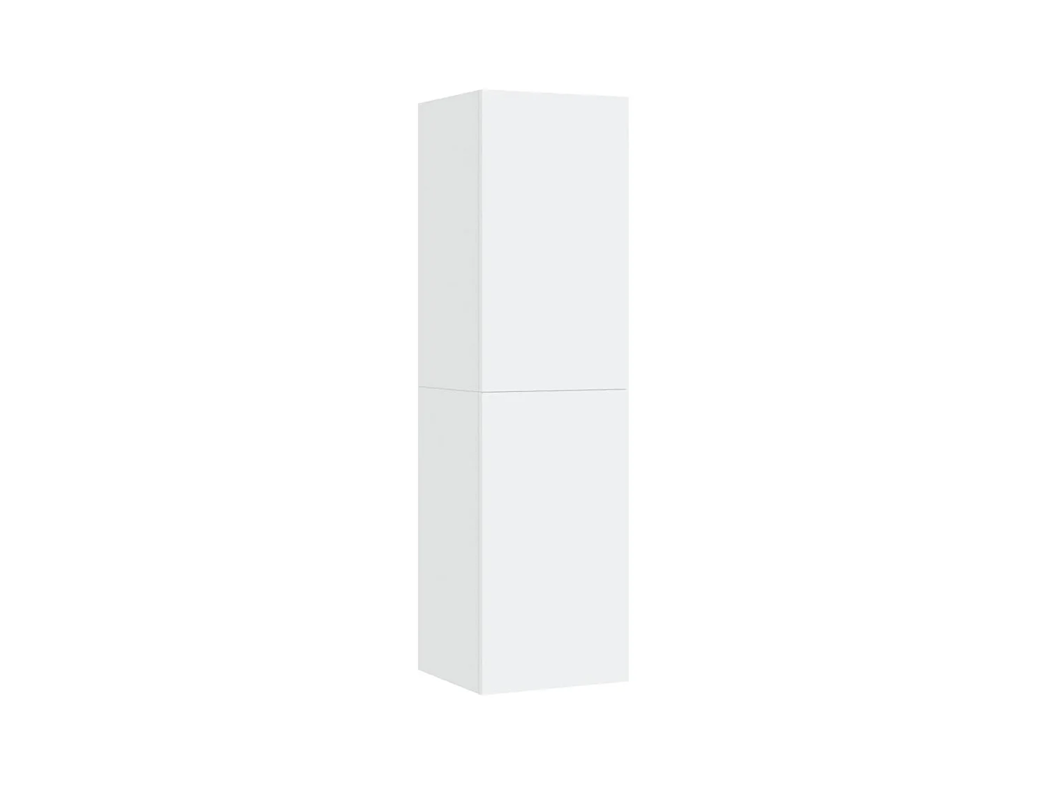 Mueble para TV de madera contrachapada blanco 30,5x30x110 cm