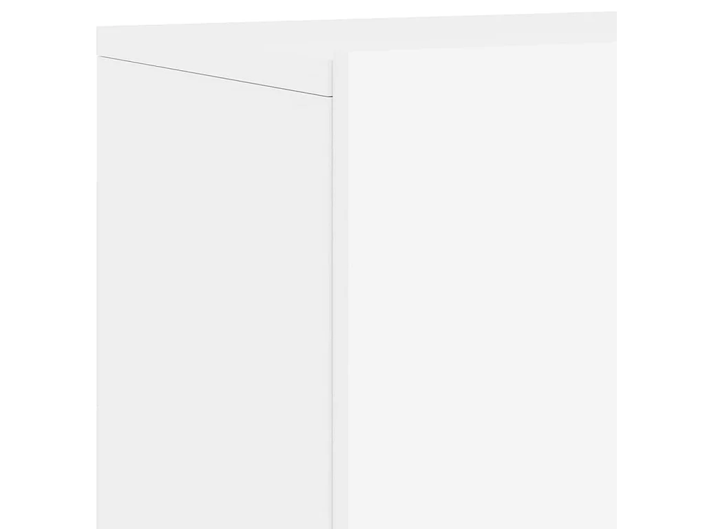 Móveis de parede para TV 2 peças 60x30x41 cm branco