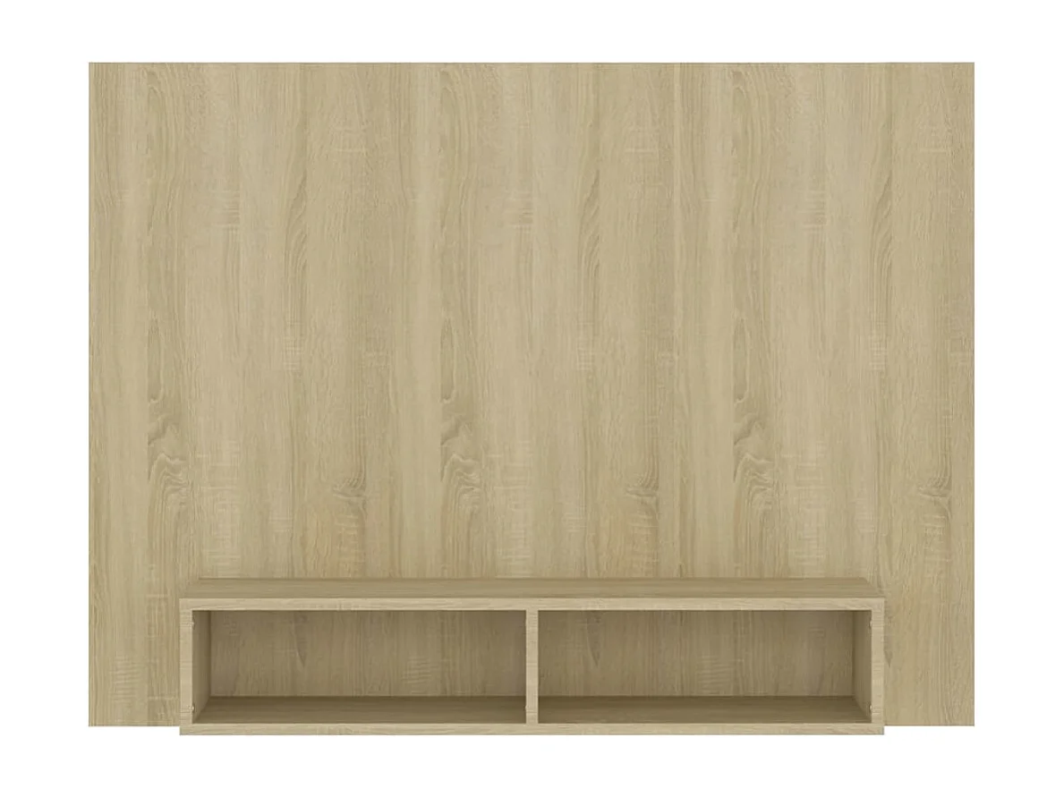 Meuble TV mural Chêne Sonoma 120x23,5x90 cm Aggloméré