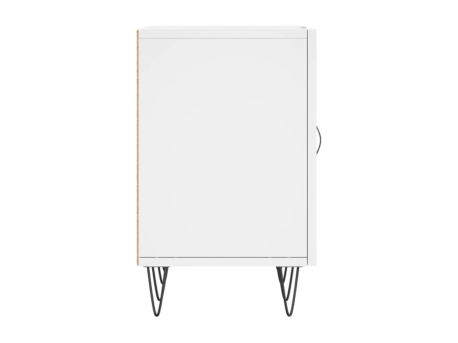 Meuble TV blanc 150x30x50 cm bois d'ingénierie