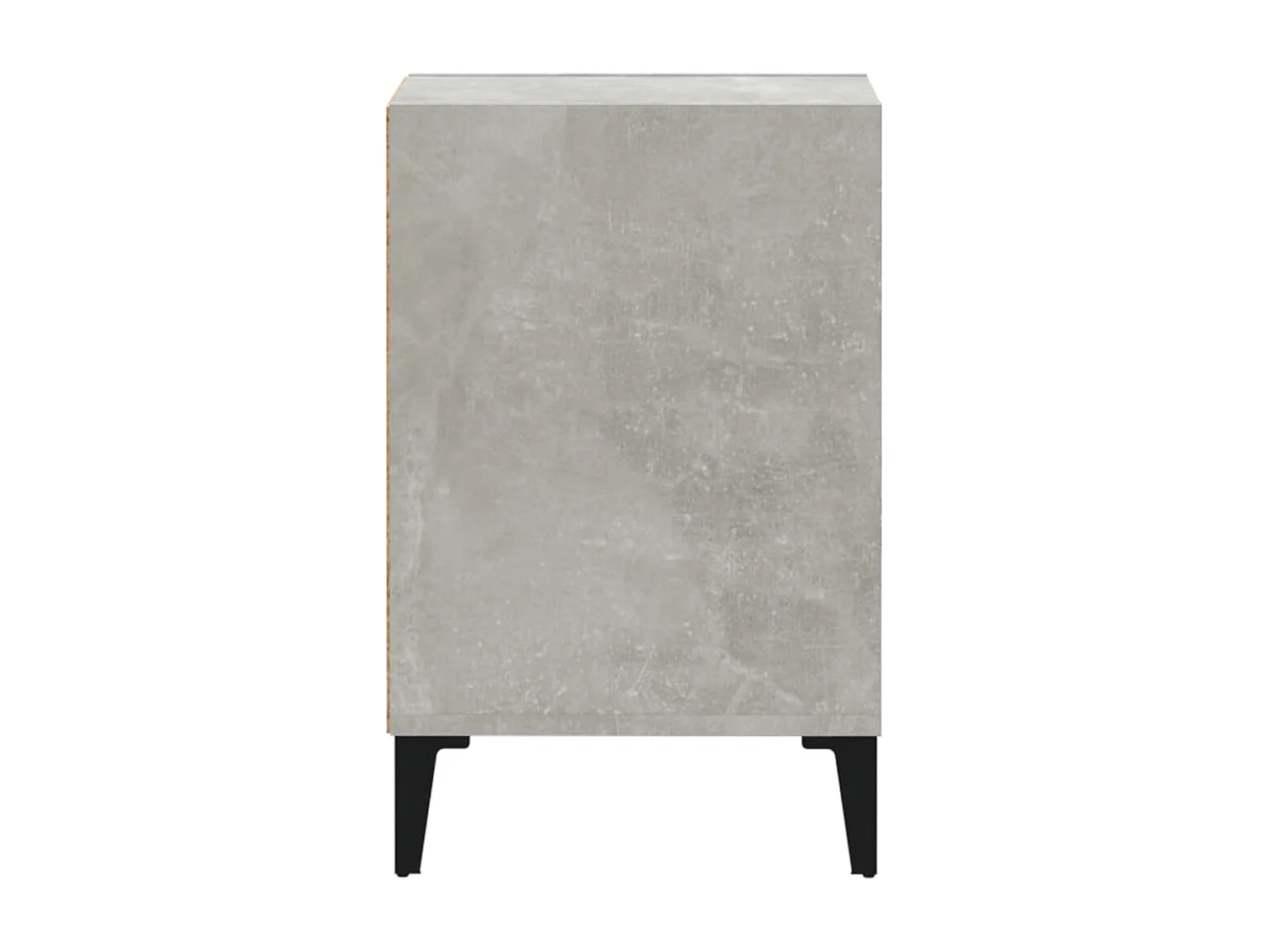 Mueble para TV madera contrachapada gris hormigón 100x35x55 cm