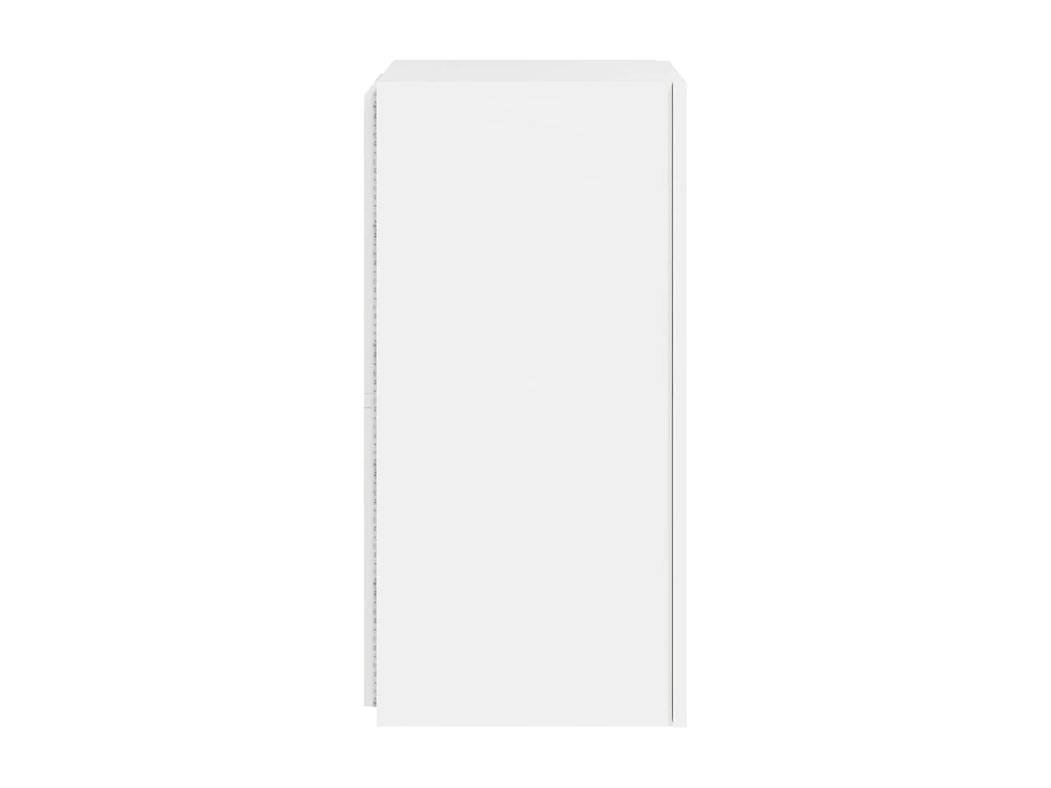 Móvel de parede para TV com luzes LED 30,5x35x70 cm branco
