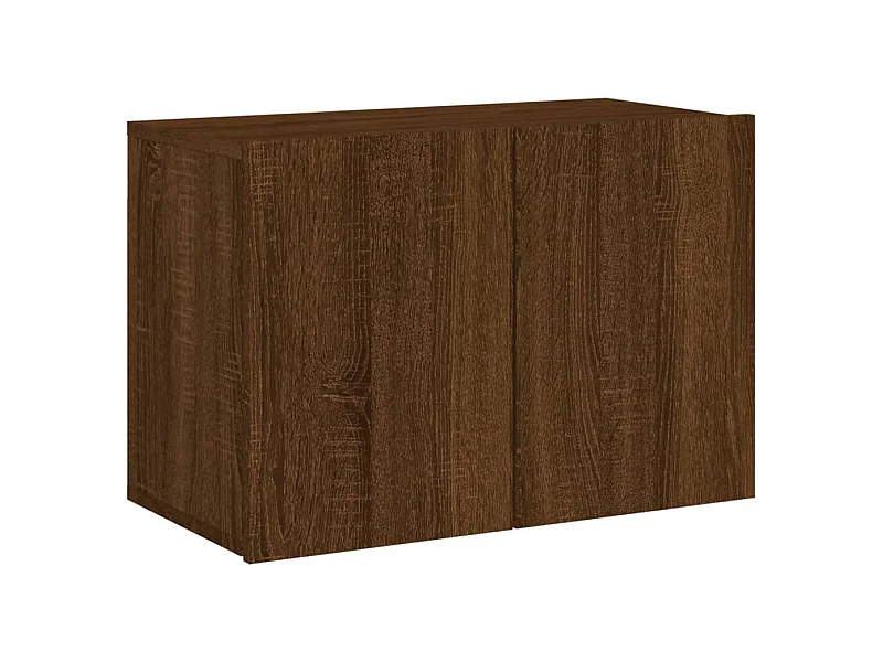 Móvel de parede para TV 60x30x41 cm carvalho castanho