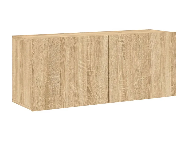 Tv-meubel wandgemonteerd 100x30x41 cm sonoma eikenkleurig
