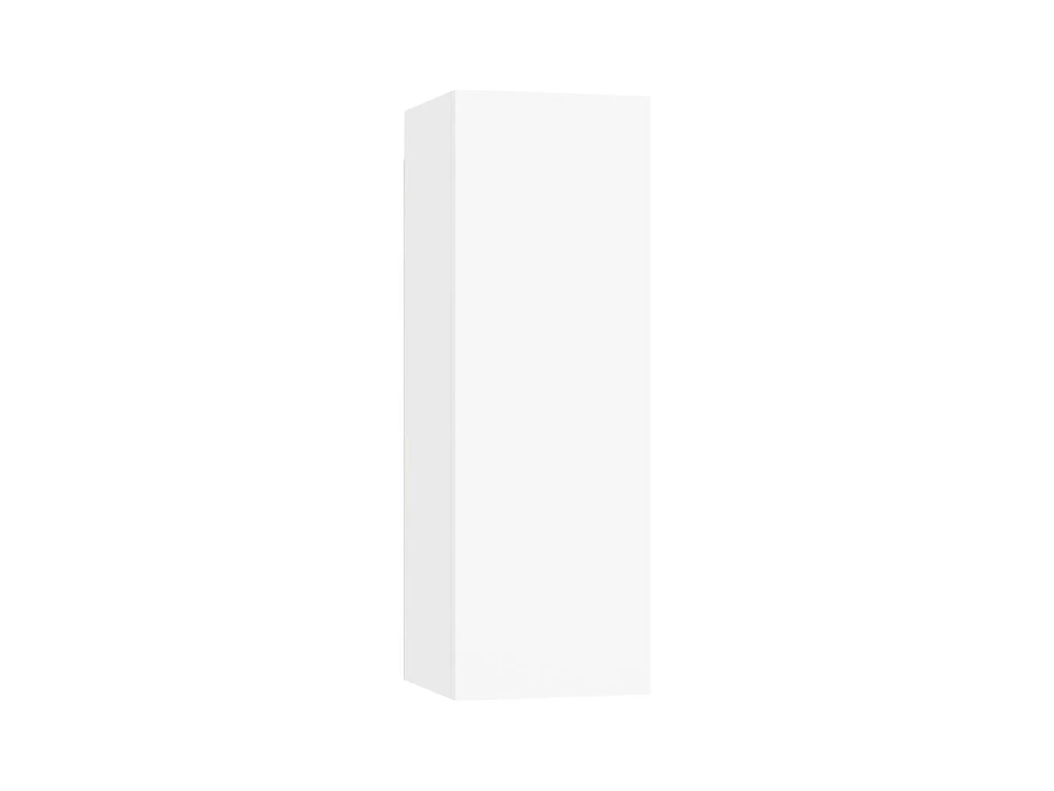 Meuble TV Blanc 30,5x30x90 cm Aggloméré