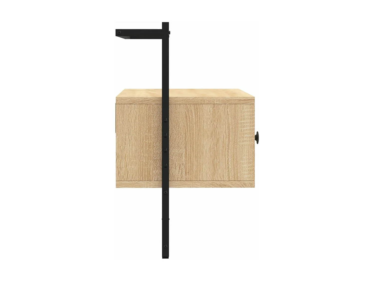 Meuble TV mural chêne sonoma 60,5x30x51 cm bois d'ingénierie