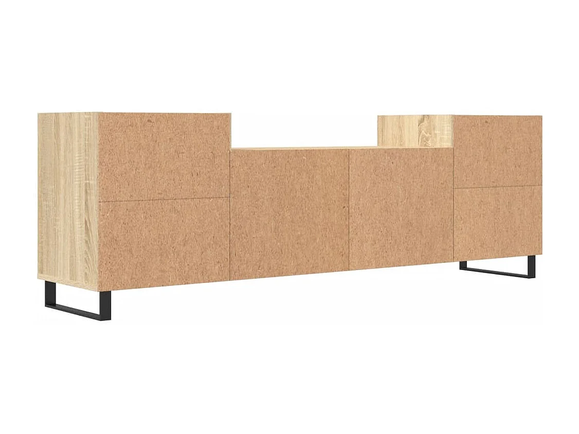 Meuble TV Chêne sonoma 160x35x55 cm Bois d'ingénierie