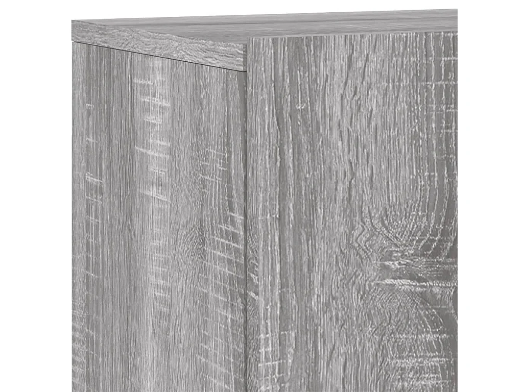 Meubles TV muraux 2 pièces sonoma gris 60x30x41 cm