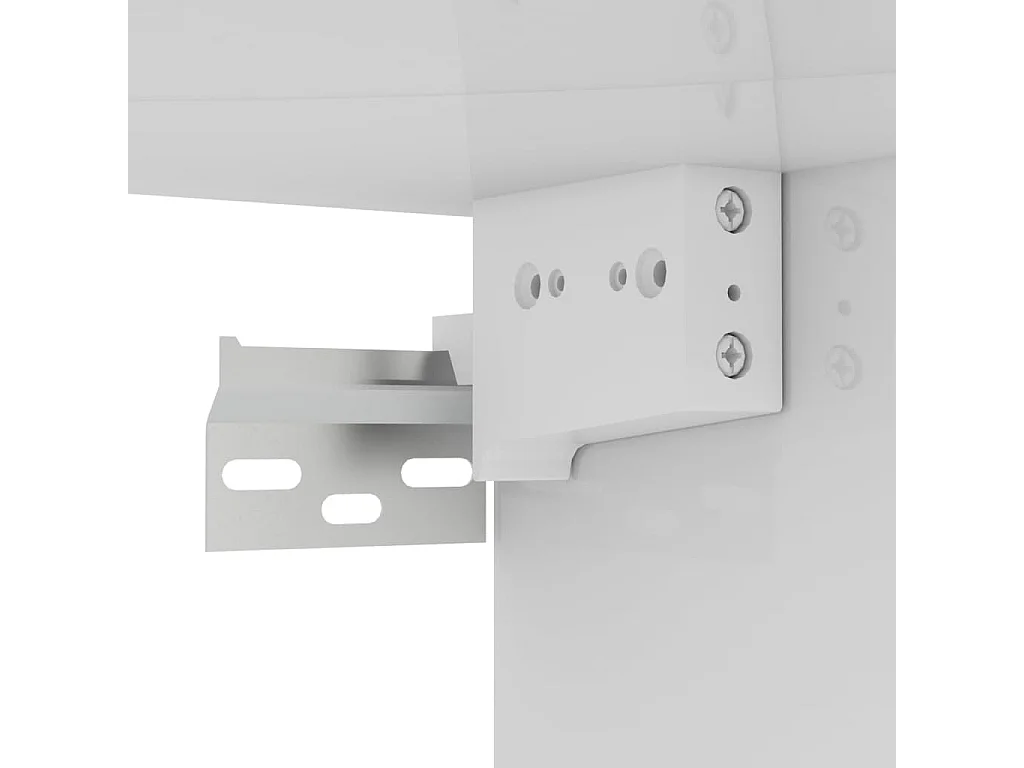 Meubles TV 4 pièces Blanc brillant 60x30x30 cm Aggloméré