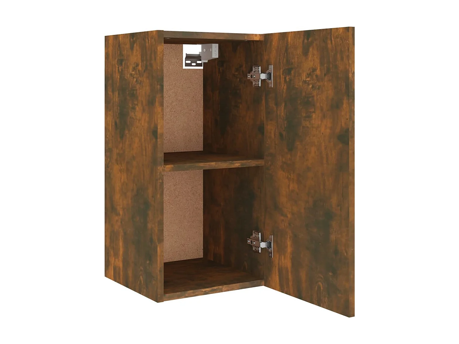 Ensemble de meubles TV 4 pièces Chêne fumé Bois d'ingénierie