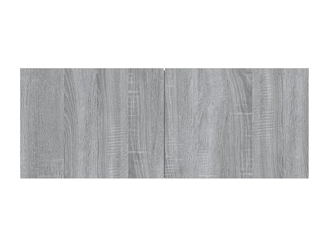 Meuble TV Sonoma gris 80x30x30 cm Bois d'ingénierie