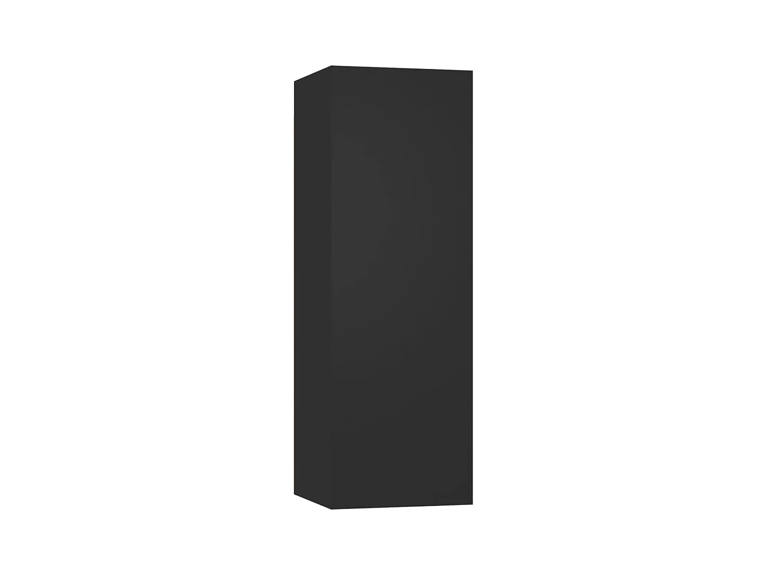 Meuble TV Noir 30,5x30x90 cm Aggloméré