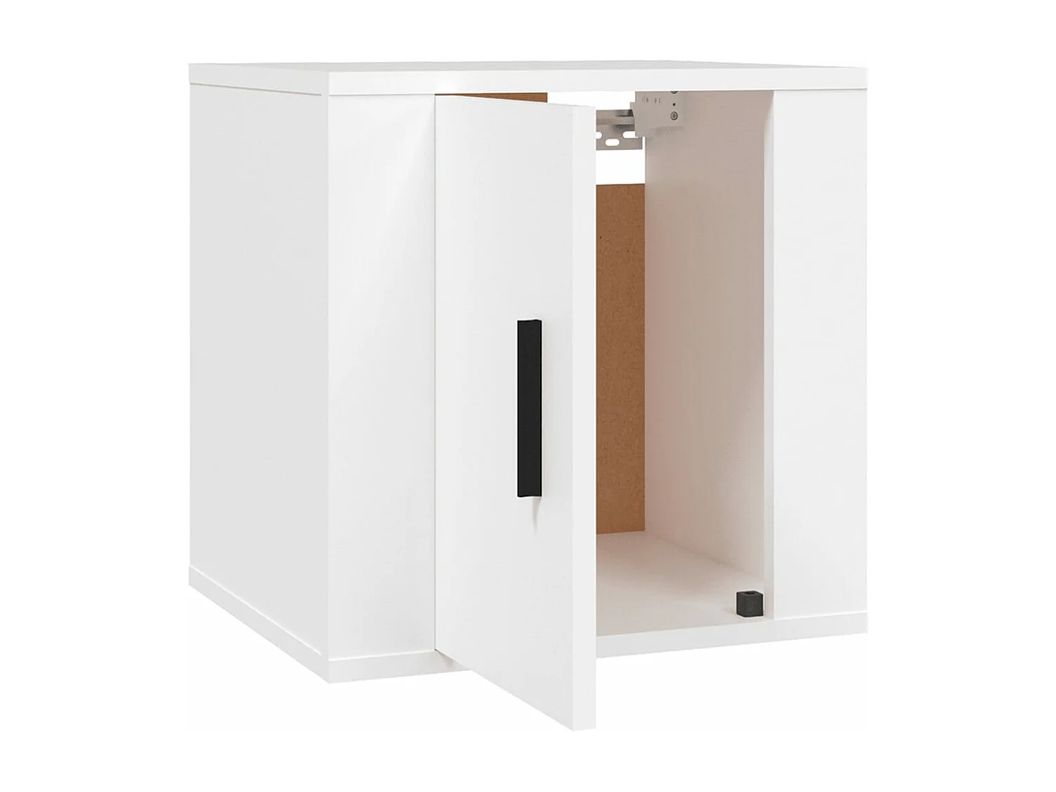 Móveis de TV para parede 2 peças 40x34,5x40 cm branco