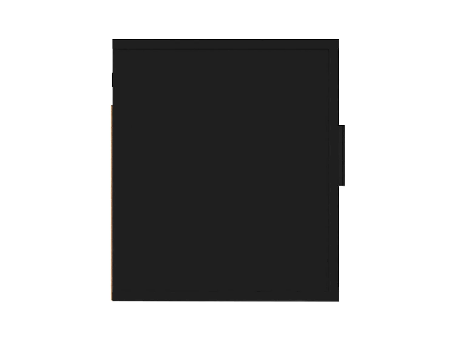 Meubles TV muraux 2 pièces Noir 40x34,5x40 cm