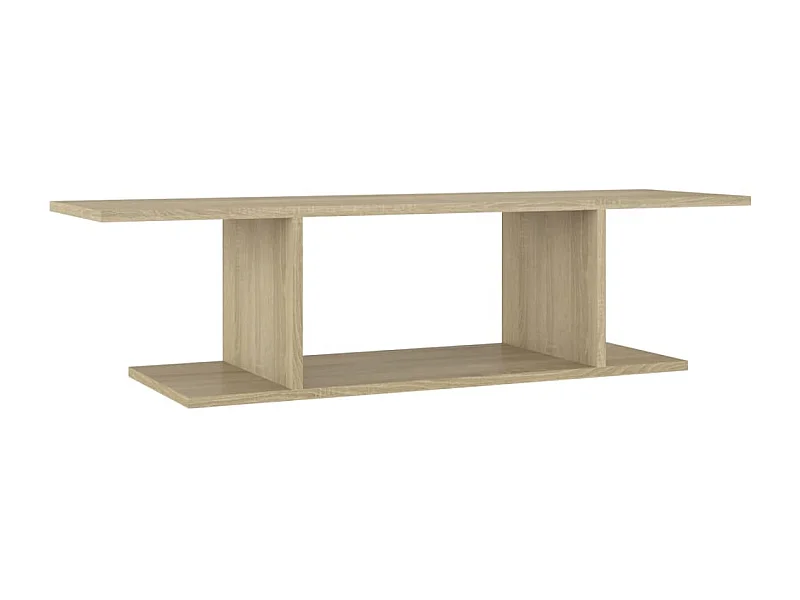Tv-wandmeubel 103x30x26,5 cm sonoma eikenkleurig