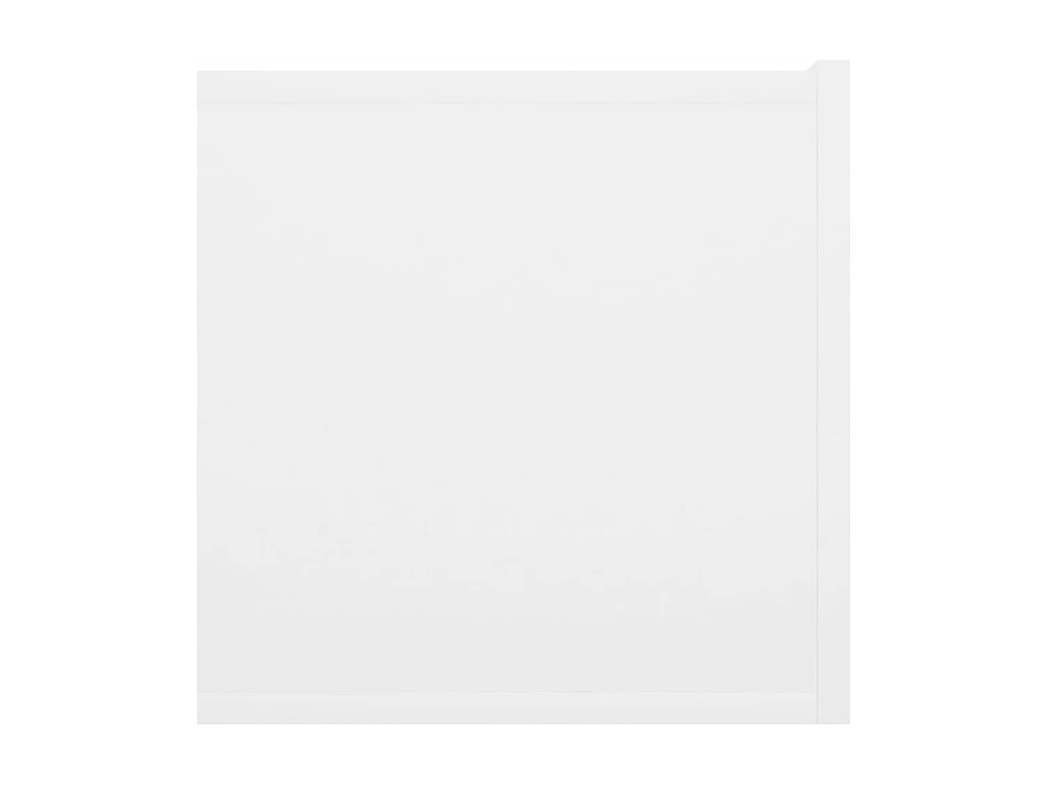 Meubles TV suspendus 2 pièces Blanc 60x30x30 cm