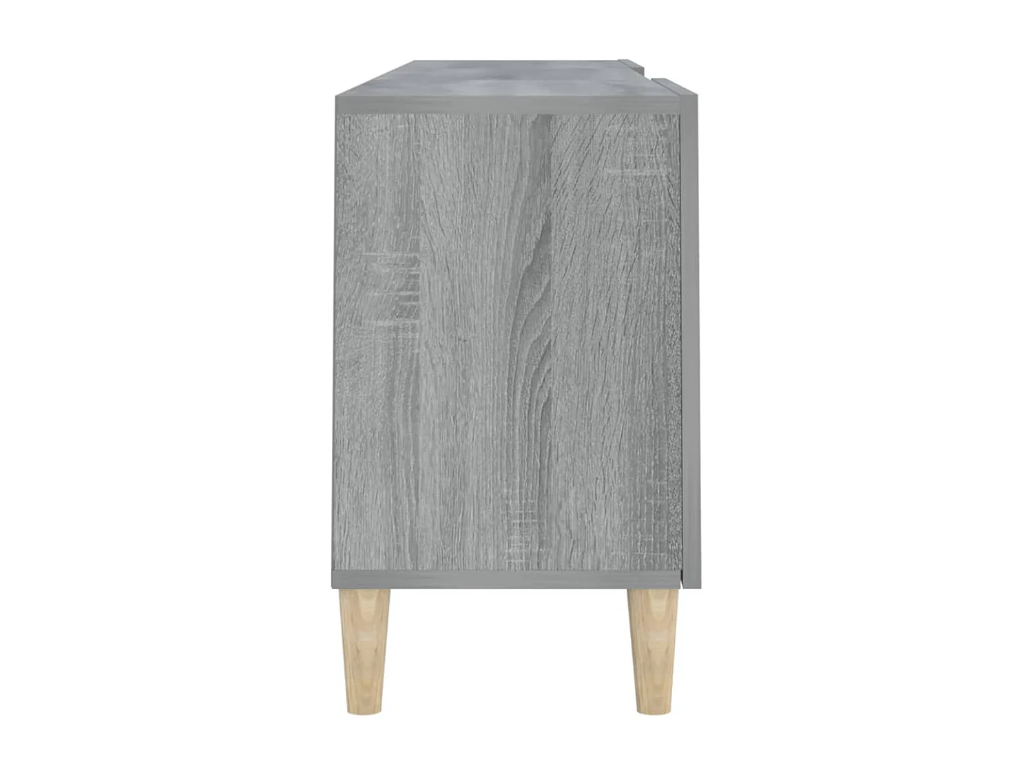Meuble TV Sonoma gris 150x30x50 cm Bois d'ingénierie