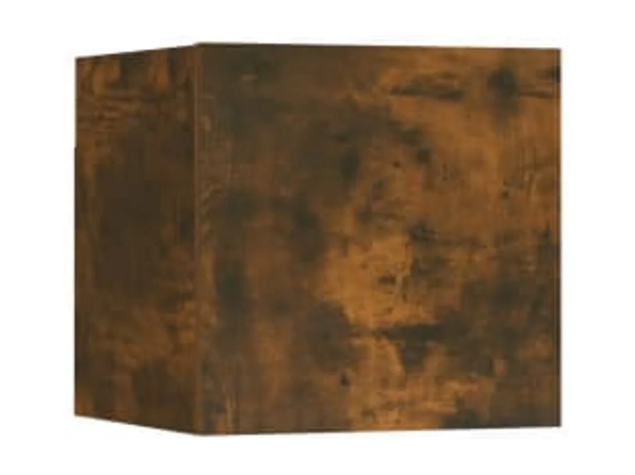 Conjunto móveis de TV 5 peças madeira processada carvalho fumado