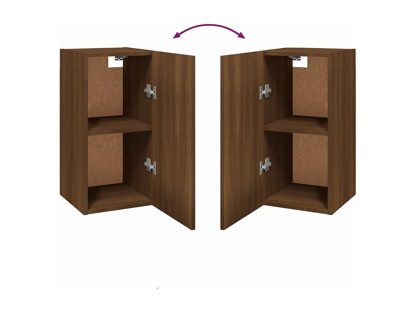 Meubles TV 7 pièces Chêne marron 30,5x30x60 cm Bois d'ingénierie