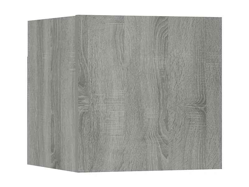 Meuble TV mural Sonoma gris 30,5x30x30 cm