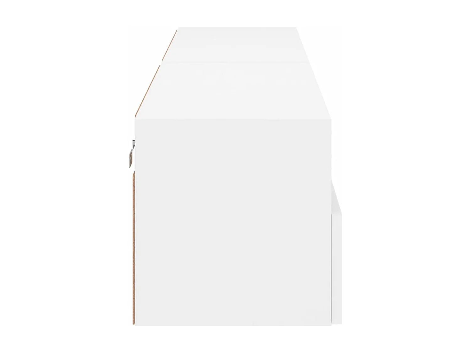 Tv-wandmeubels 2 st 80x30x30 cm bewerkt hout wit