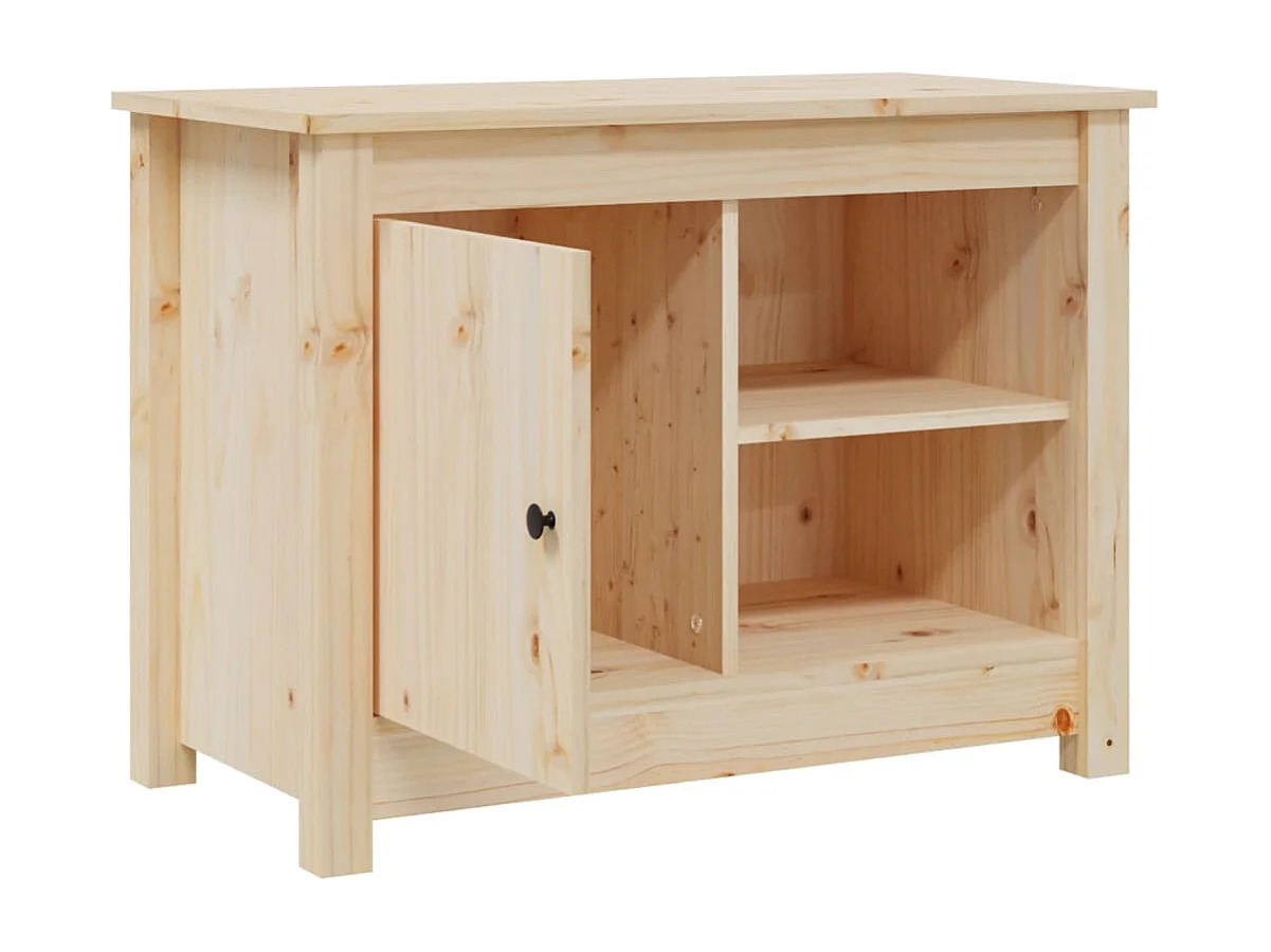 Tv-meubel 70x36,5x52 cm massief grenenhout