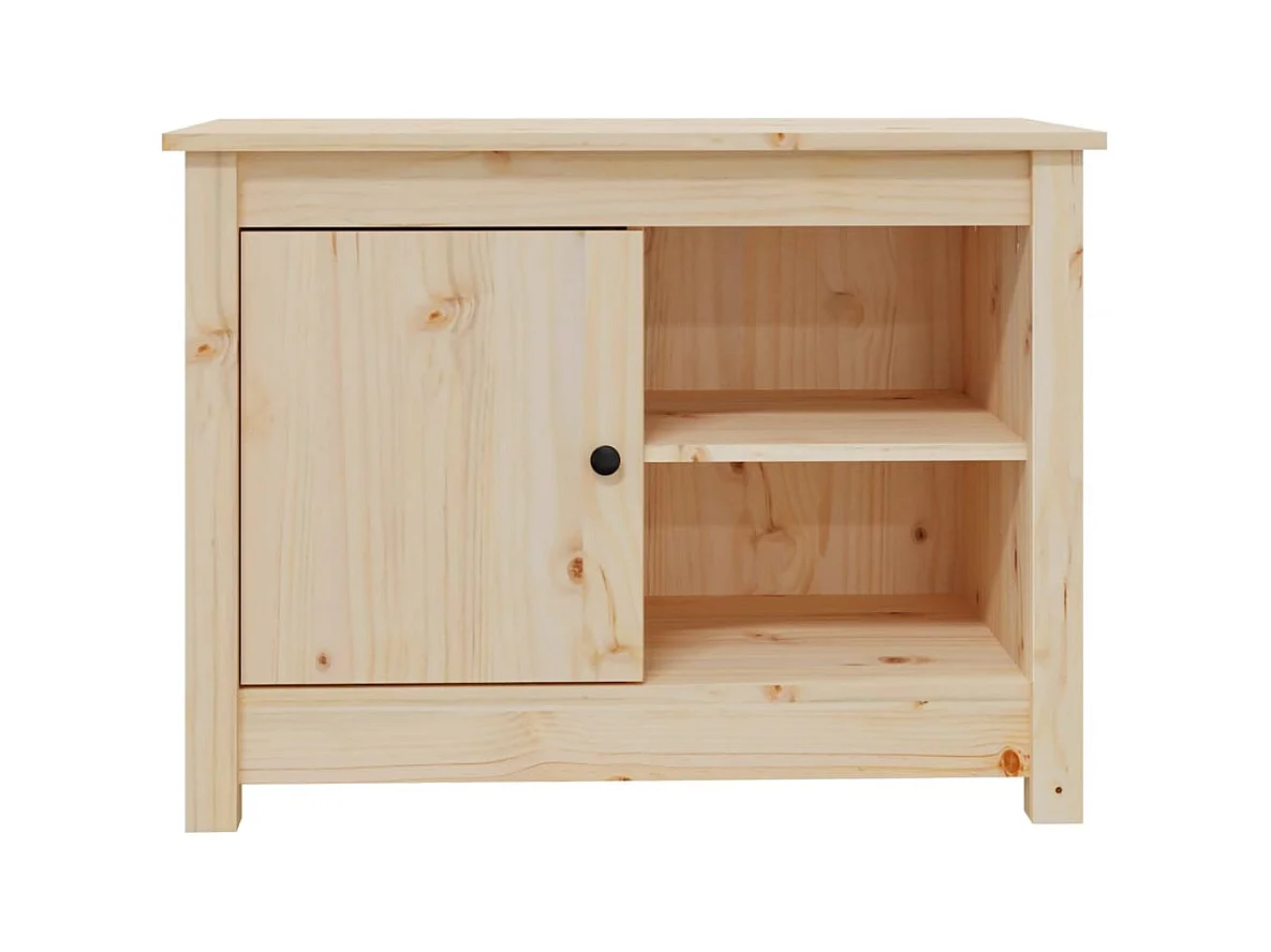 Meuble TV 70x36,5x52 cm Bois de pin massif