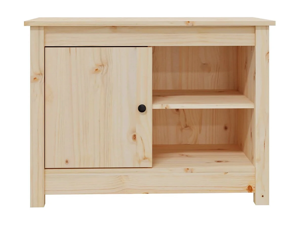 Meuble TV 70x36,5x52 cm Bois de pin massif