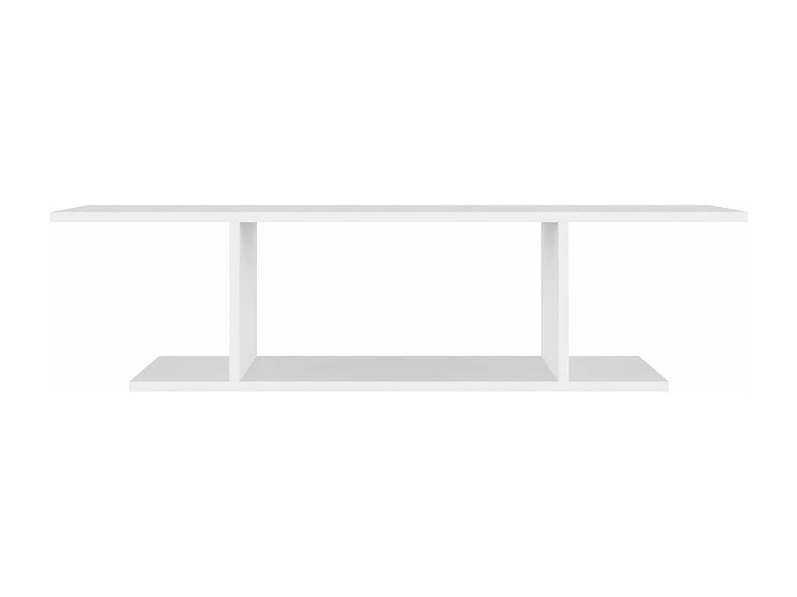 Meuble TV mural Blanc 103x30x26,5 cm