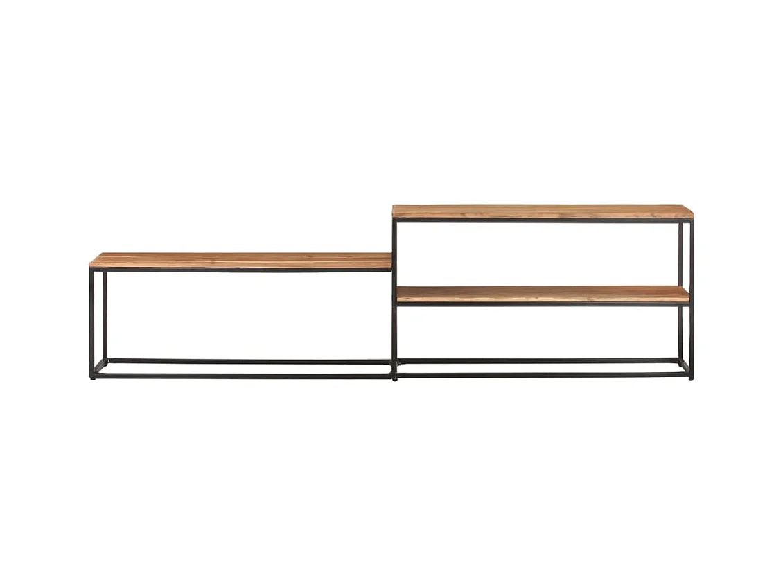Meuble TV 180x30x50 cm Bois d'acacia massif